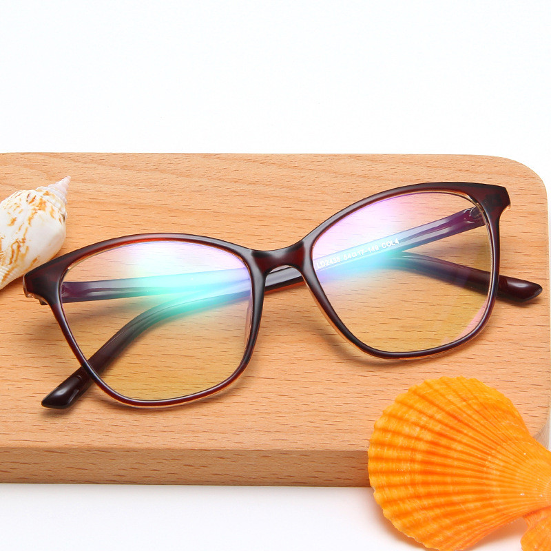 Divat Szögletes macskaszem szemüvegek keret Női Divatos optikai számítógép átlátszó szemüvegek Női átlátszó szemüvegek Feminino Armacao