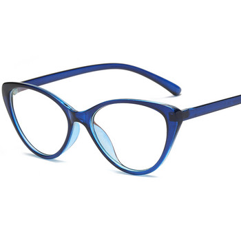 Higodoy Fashion Vintage Cat Eye Glasses Frame Дамски пластмасови очила за очила Оптични компютърни очила за унисекс Uv400