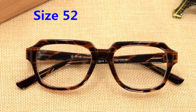 Méretek 46/48/50/52/54/58/60/62 Retro dekorációs szemüvegkeret Presbyopia üres szemüvegkeret lencsék nélkül Kopásálló