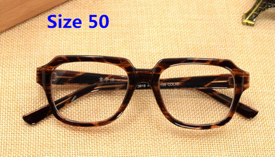 Méretek 46/48/50/52/54/58/60/62 Retro dekorációs szemüvegkeret Presbyopia üres szemüvegkeret lencsék nélkül Kopásálló