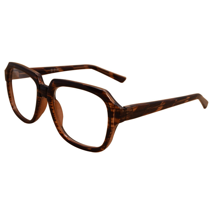 Méretek 46/48/50/52/54/58/60/62 Retro dekorációs szemüvegkeret Presbyopia üres szemüvegkeret lencsék nélkül Kopásálló