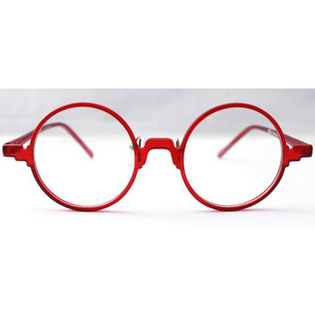 Нови ултра леки ретро ретро гъвкави кръгли унисекс черни кехлибарено сиви червени рамки за очила очила очила RX prescription 3019