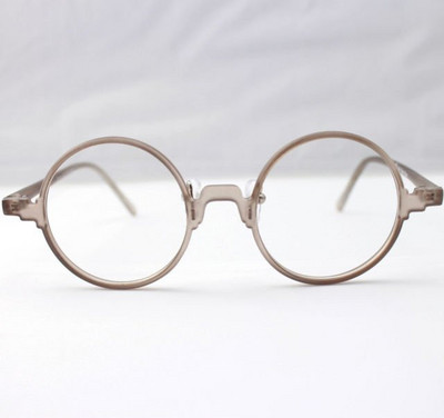 Novi ultra lagani vintage retro fleksibilni okrugli uniseks crni jantarno sivi crveni okviri za naočale naočale naočale RX prescription 3019