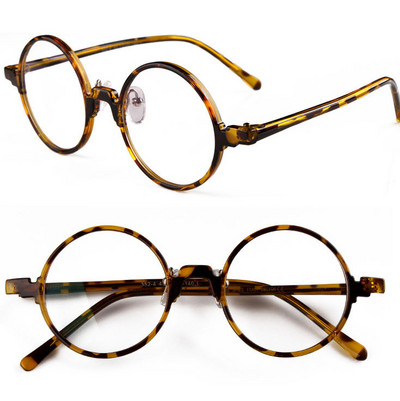 Novi ultra lagani vintage retro fleksibilni okrugli uniseks crni jantarno sivi crveni okviri za naočale naočale naočale RX prescription 3019