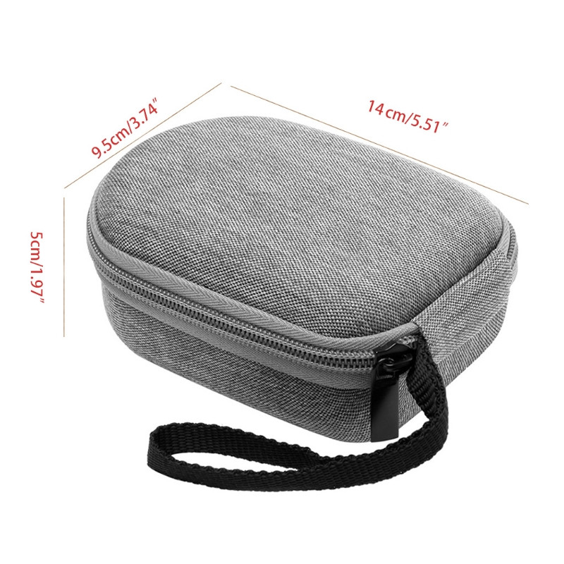 Nešiojami kelioniniai dėklui EVA korpusui Atsparus dulkėms apsauginiam krepšiui Kelioninis krepšys Atsparus smūgiams, skirtas GO 3 garsiakalbių laikymui Tra