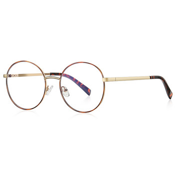 54 мм ретро очила против синя светлина кръгла многоъгълна метална рамка дамски мъжки модни очила унисекс очила 3082