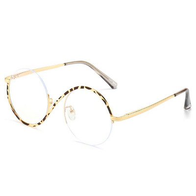 Trend Personality S Half Frame Anti Blue Light Γυαλιά Μόδα Στρογγυλά Μεταλλικά Γυναικεία Γυαλιά Vintage Ανδρικά Γυναικεία γυαλιά