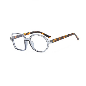 Новост, забавни абитуриентски очила, персонализирани квадратни, кръгли, цветни рамки за очила, хип-хоп модни плоски огледални очила