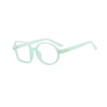 Πρωτοτυπία αστεία γυαλιά χορού χορού Προσωποποιημένο τετράγωνο κύκλο ταιριαστό χρώμα Γυαλιά γυαλιά Σκελετός Hip Hop Fashion Επίπεδα γυαλιά καθρέφτη