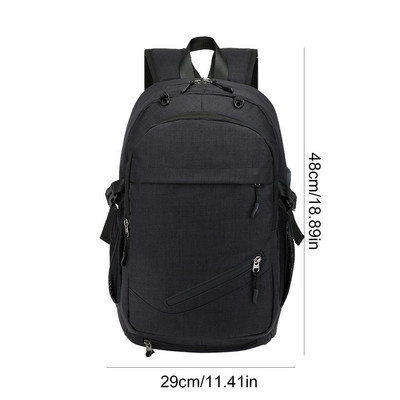 Vyrų krepšinio kuprinė Krepšinio krepšiai su USB įkrovimo prievadu Didelės talpos kuprinė lauko sportui laisvalaikio mokyklinis krepšys