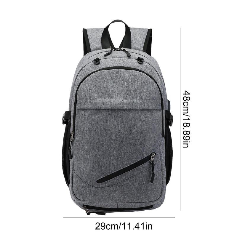 Ανδρικό σακίδιο μπάσκετ Τσάντες μπάσκετ με θύρα φόρτισης USB Σακίδιο πλάτης μεγάλης χωρητικότητας Υπαίθρια αθλητική καθημερινή σχολική τσάντα