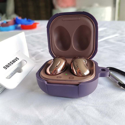 Za Samsung Galaxy Buds 2Pro Buds 2 mekana silikonska torbica za Buds Pro buds Live jednobojna torbica za Galaxy buds 2 torbica s kopčom