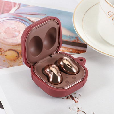 Za Samsung Galaxy Buds 2Pro Buds 2 mekana silikonska torbica za Buds Pro buds Live jednobojna torbica za Galaxy buds 2 torbica s kopčom