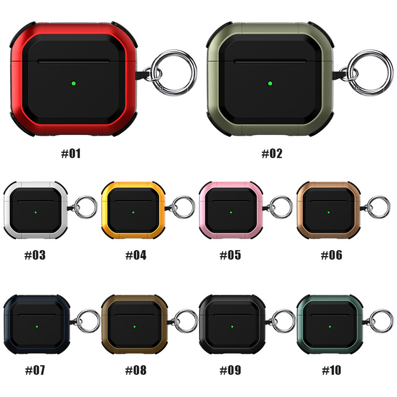 Navlaka za Airpods Pro 2 TPU navlaka za AirPods 3 navlaka Dodatna oprema za bežične slušalice Poklopac s privjeskom za ključeve Funda za Air Pod Pro 2 3