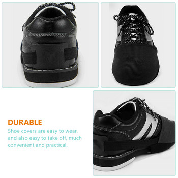 Спортни принадлежности за боулинг за многократна употреба Плъзгащ се капак на обувки за боулинг Подложки за обувки за боулинг за тренировки