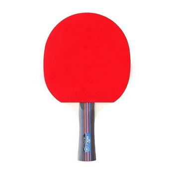 2Pcs ракета за пинг-понг гребло с калъф за съхранение ракети за тенис на маса за начинаещи пинг-понг прилеп пинг-понг Penhold Shakenhand Grip