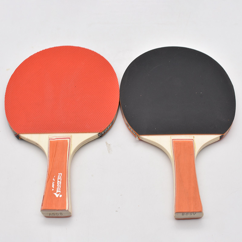 2 τμχ Επαγγελματική ρακέτα επιτραπέζιας αντισφαίρισης κοντή μακριά λαβή Carbon λεπίδα από καουτσούκ Ρόπαλο ρακέτας πινγκ πονγκ για ενήλικες συλλόγου προπονήσεων