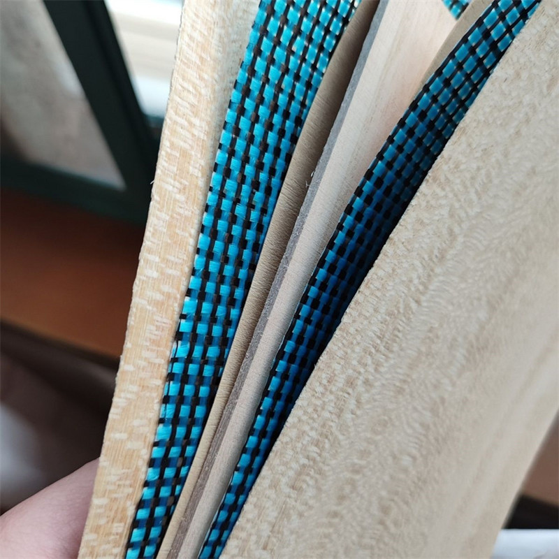 Κενή ρακέτα πινγκ πονγκ ALC Aromatic Carbon 2vis Structure Embryo Bottom Plate DIY Εξωτερική 7-στρώσεων