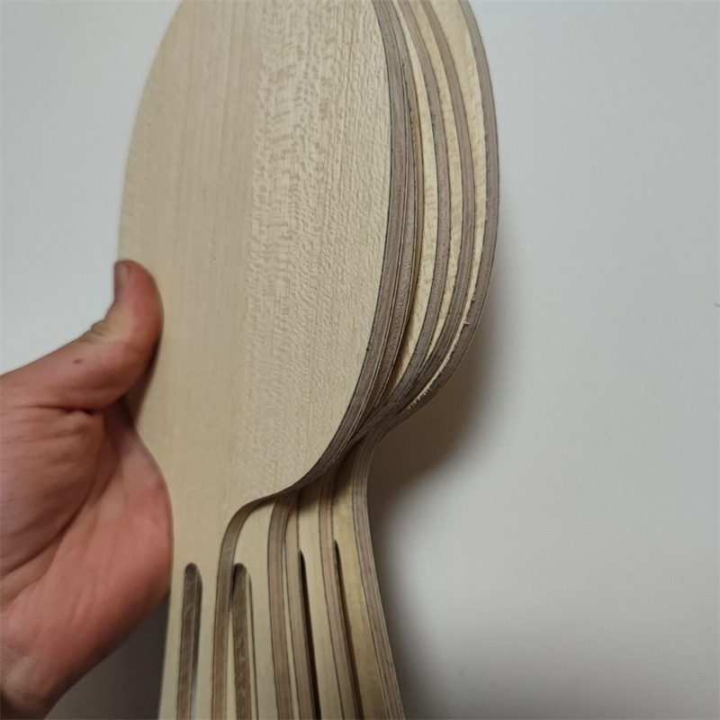 Κενή ρακέτα πινγκ πονγκ ALC Aromatic Carbon 2vis Structure Embryo Bottom Plate DIY Εξωτερική 7-στρώσεων