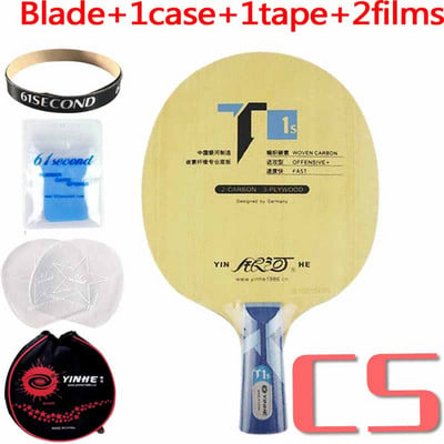 Yinhe T1s T-1s[T1] Λεπίδα επιτραπέζιας αντισφαίρισης Cypress carbon για ρακέτα για 40+ νέα μπάλα υλικού