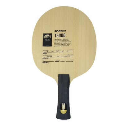 Sanwei T5000 5+2 Soft Carbon OFF Επιτραπέζιο τένις carbon Blade ρακέτα πινγκ πονγκ