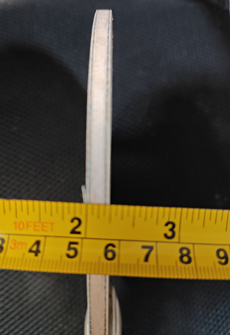 ALC VIS Structural Base Plate ofenzivni stolnoteniski reket, mehanička visoko pritisnuta oštrica za stolni tenis za natjecanje