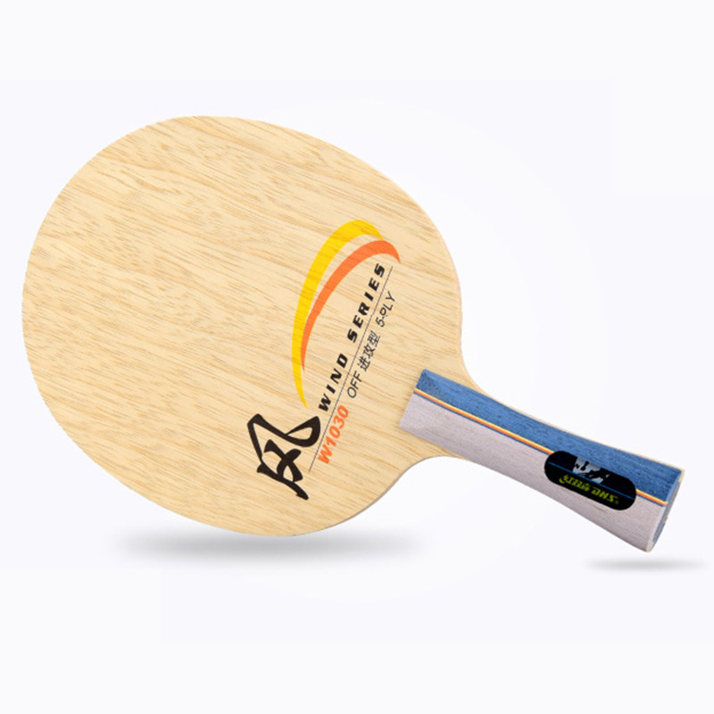 Originaal DHS tuuleseeria lauatennise tera puhtast puidust kiirrünnak koos silmustega lauatennisereketiga pingpongi reket