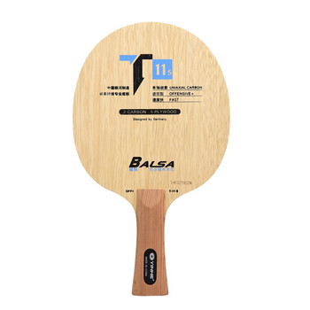 Yinhe T-11s Тенис на маса Blade 5 Wood 2 Carbon Offensive Ping Pong Racket Blade за бърза атака с Loop Drive
