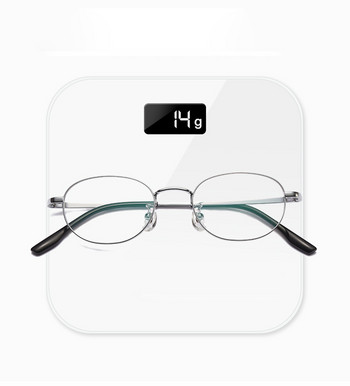 Γυαλιά Titanium Oval Μικρού μεγέθους Γυαλιά Myopia Reading Anti Blue Light Optical Άνδρες Γυναικεία συνταγή