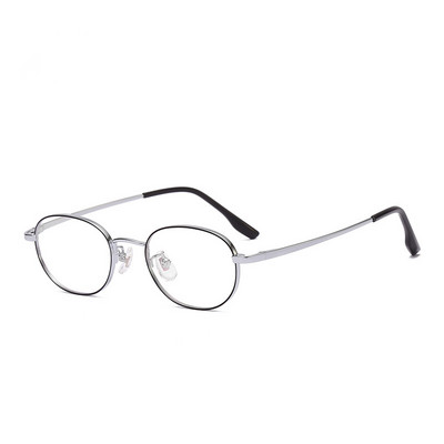 Naočale od titana, ovalne, male naočale za kratkovidnost, optičke protiv plave svjetlosti, muškarci, žene, na recept