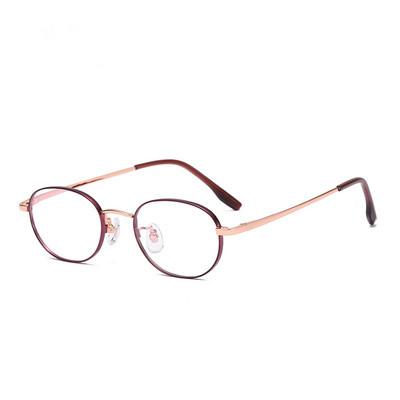 Naočale od titana, ovalne, male naočale za kratkovidnost, optičke protiv plave svjetlosti, muškarci, žene, na recept