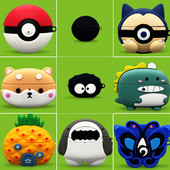 XiaoMi Redmi Buds 4 pro Cover Shellhez, új 3D aranyos rajzfilm cápához/dinoszauruszhoz//brikett fülhallgatótokhoz, ütésálló horoggal