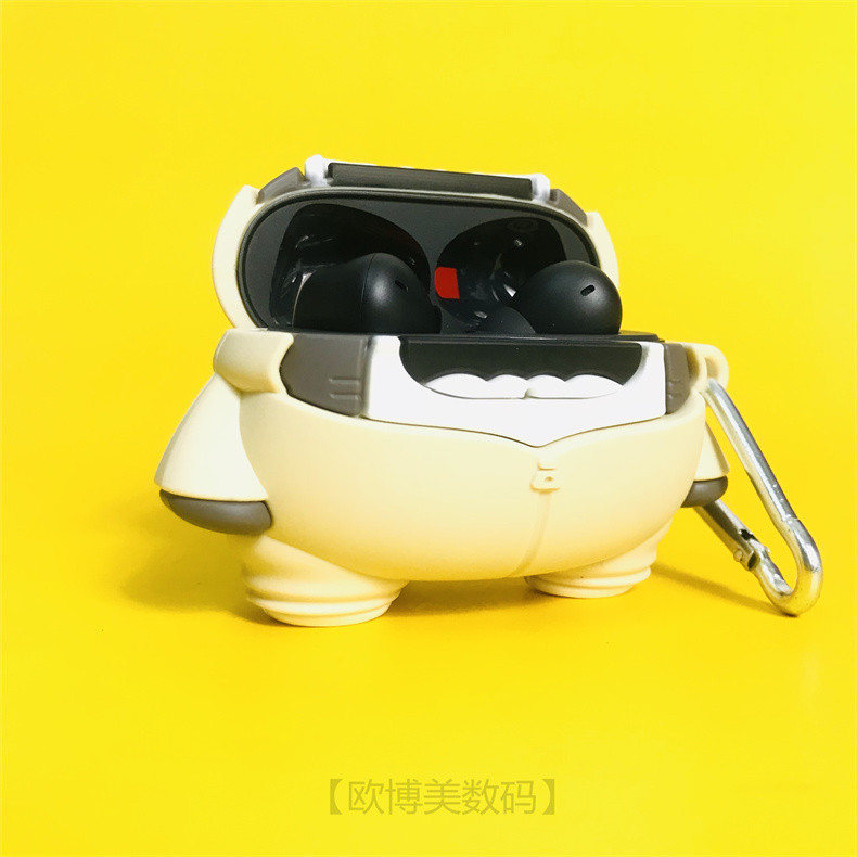 XiaoMi Redmi Buds 4 pro Cover Shellhez, új 3D aranyos rajzfilm cápához/dinoszauruszhoz//brikett fülhallgatótokhoz, ütésálló horoggal