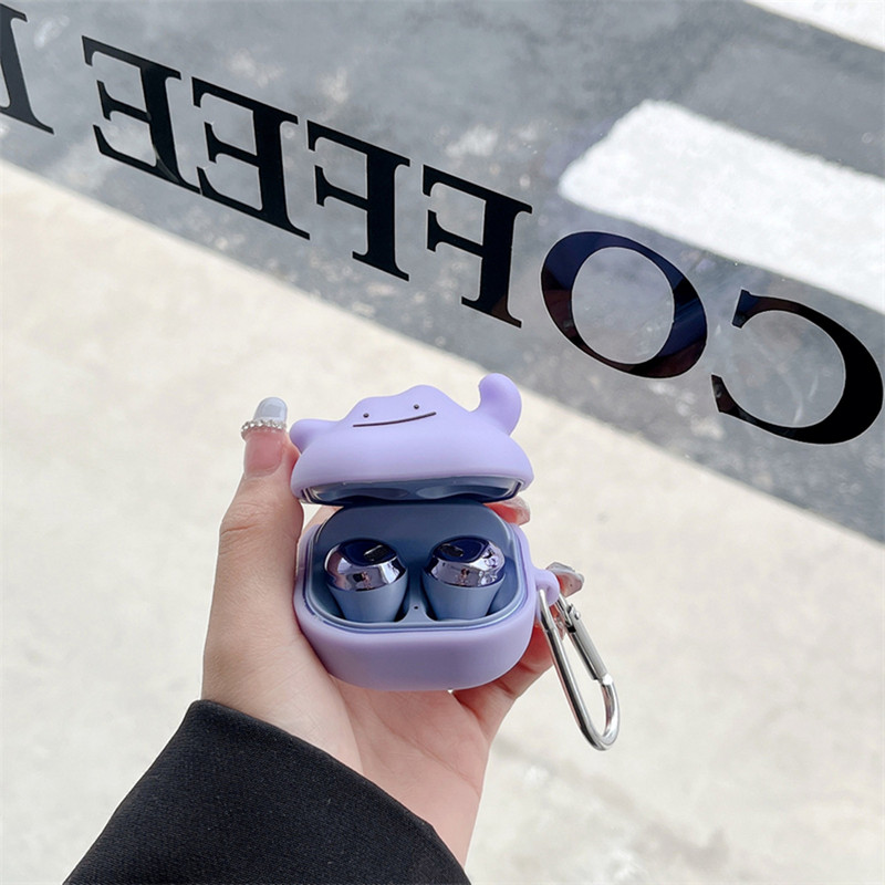 Populiarus Japonijos anime personažų dizaino aukštos kokybės silikoninis ausinių dėklas, skirtas Samsung Galaxy Buds2 pro/Buds2/Buds Pro/buds Live