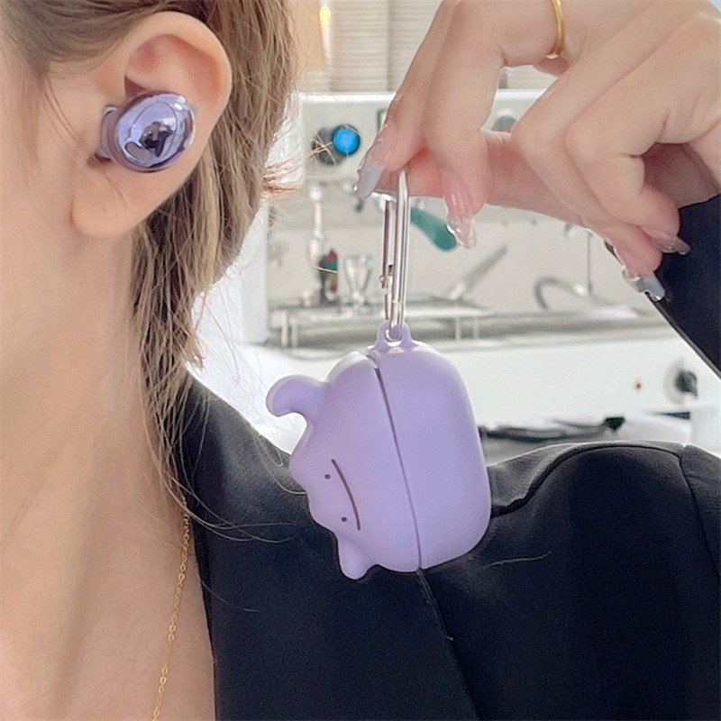 Populiarus Japonijos anime personažų dizaino aukštos kokybės silikoninis ausinių dėklas, skirtas Samsung Galaxy Buds2 pro/Buds2/Buds Pro/buds Live