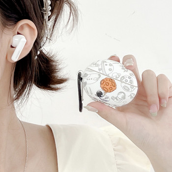 Калъф за слушалки за нов 2022 г. Huawei freebuds 5i Astronauts Spaceship кристален стикер Калъф за безжични Bluetooth слушалки за Huawei 5i