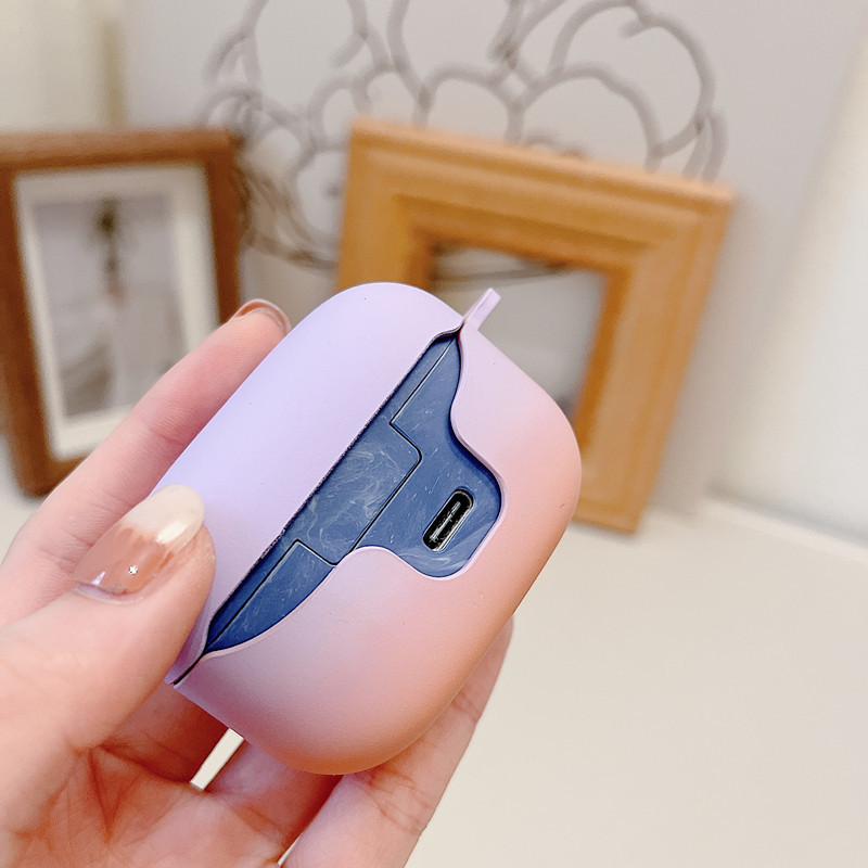 Gradijent slatkih boja za Sony LinkBuds S Case Matte Hard Shell Bluetooth bežične slušalice za nove Sony LinkBuds S