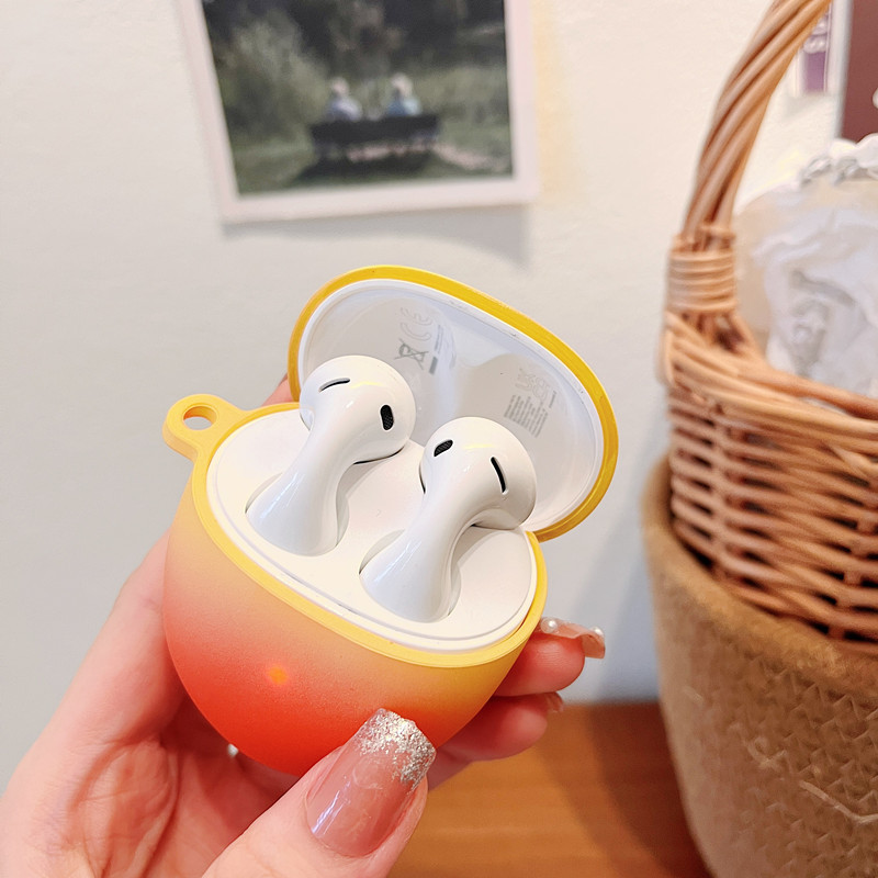 Gradient Candy Colors Huawei Freebuds 5 ümbris Matt Hard Shell Bluetoothi juhtmeta kõrvaklappide ümbris uuele Huawei Freebuds 5