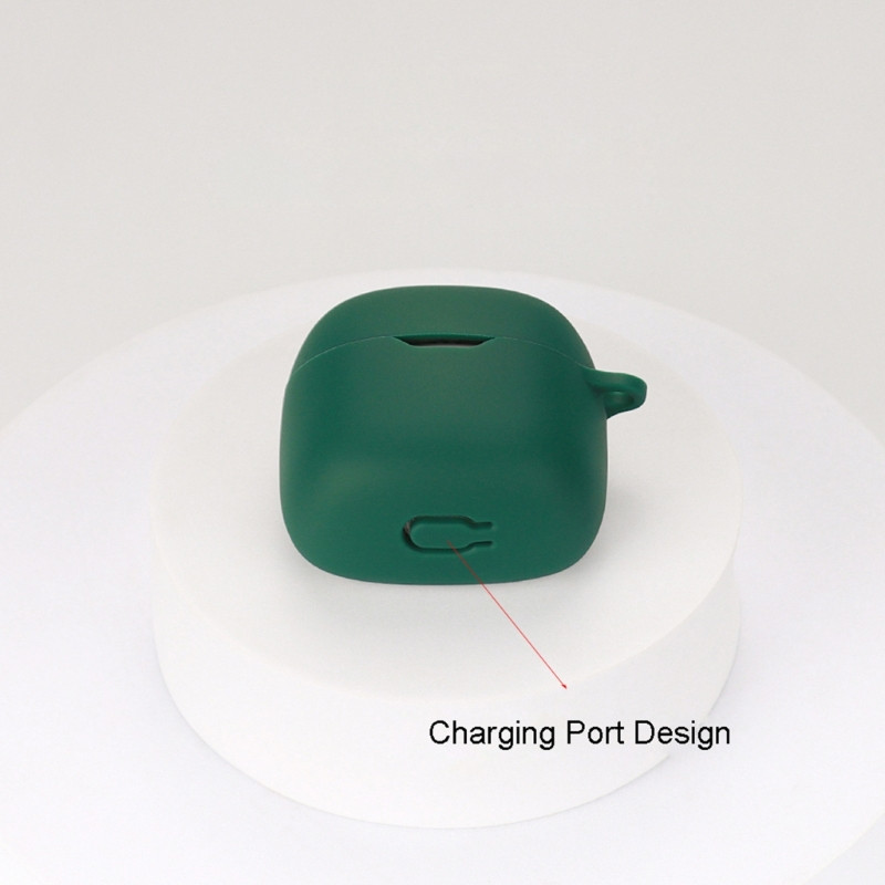 Silikona austiņu aizsargvāciņš priekš JBL Tune Flex Cover Triecienizturīgs apvalks, mazgājams korpuss Pretputekļu silikona uzmava