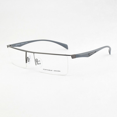 τετράγωνα γυαλιά ανδρικός σκελετός P8332 Ρετρό οπτική συνταγή Μυωπία Υπερμετρωπία Υπερελαφρύ μεγάλο κουτί Γυαλιά Οράσεως Ανδρικά Γυαλιά TR90