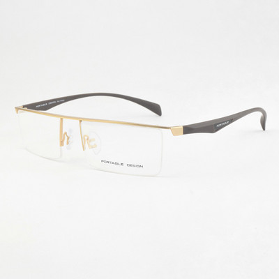 τετράγωνα γυαλιά ανδρικός σκελετός P8332 Ρετρό οπτική συνταγή Μυωπία Υπερμετρωπία Υπερελαφρύ μεγάλο κουτί Γυαλιά Οράσεως Ανδρικά Γυαλιά TR90