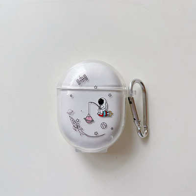 Cute Smile Face Flower Astronaut Mekana silikonska torbica za slušalice Slušalice za Xiaomi Redmi Buds 4 TWS Cases Buds4 Capa Funda