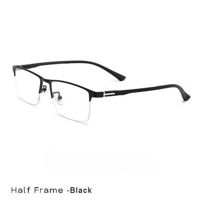 Kvadratni poslovni aluminijski muški okvir za dioptrijska stakla, okviri za naočale za kratkovidnost F9952