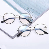 Slatke naočale s mačjim ušima Super slatke naočale protiv plave svjetlosti Prozirne naočale Okviri za naočale nula stupnjeva Ženske lažne naočale