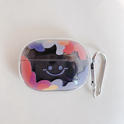 Χαριτωμένη προστατευτική θήκη ακουστικών λουλουδιών για Xiaomi Redmi Buds 3 Lite TWS Transparent Soft Buds 3 Pro 4 Earphone Charging Box