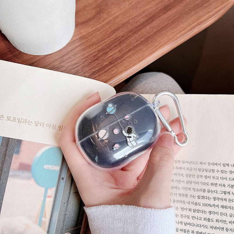 Χαριτωμένη προστατευτική θήκη ακουστικών λουλουδιών για Xiaomi Redmi Buds 3 Lite TWS Transparent Soft Buds 3 Pro 4 Earphone Charging Box