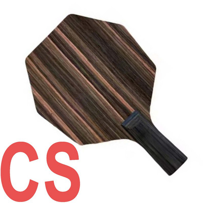 Küberkujuline eebenipuu materjal lauatennise tera reketi ründav kõver kuusnurkne lauatennise tera