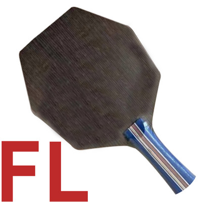 Küberkujuline eebenipuu materjal lauatennise tera reketi ründav kõver kuusnurkne lauatennise tera