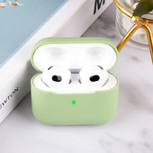 Мек силиконов калъф за Airpods 3 Cover Защитен калъф за безжични слушалки за Apple airpods 3 Generation Cover 2021 Shell Case