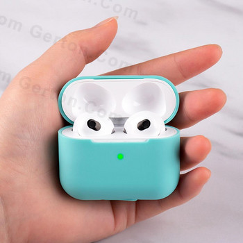 Мек силиконов калъф за Airpods 3 Cover Защитен калъф за безжични слушалки за Apple airpods 3 Generation Cover 2021 Shell Case